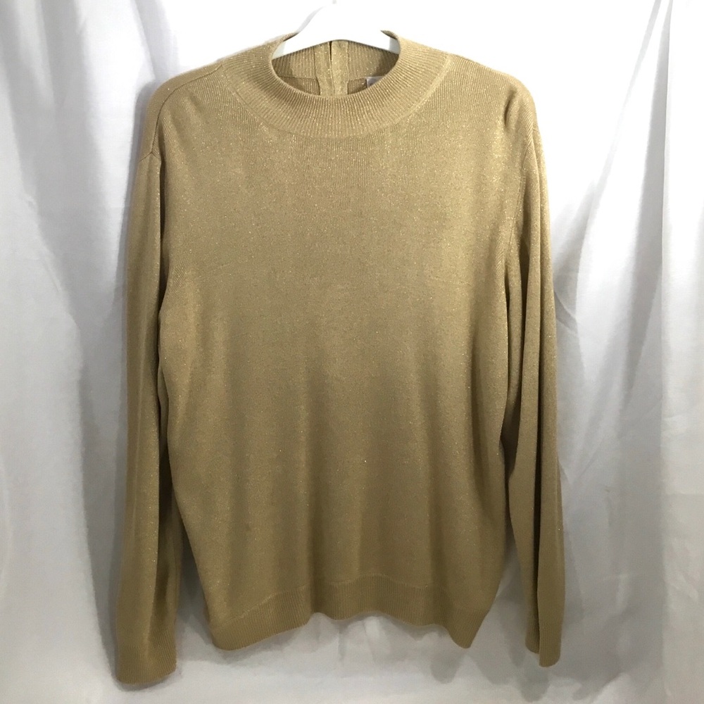 Draper’s and Damon’s Sparkling Champagne Knit Top